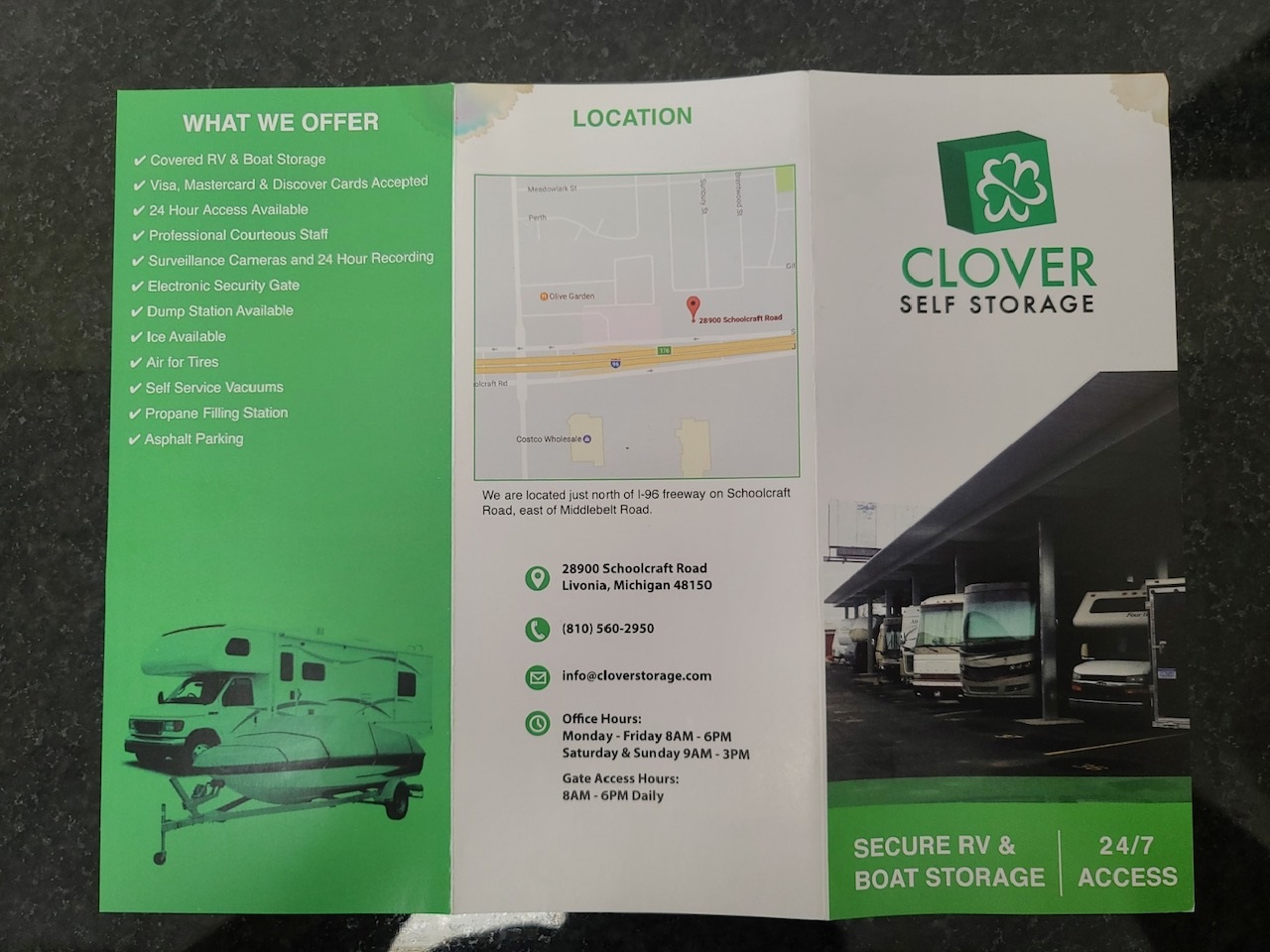 ClimateControlled Storage Units & Vehicle Parking in Livonia, MI 48150